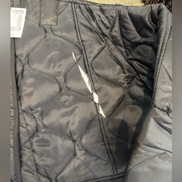 NWT THE FRANKIE SHOP TEDDY QUILTED JACKET - BLACK-PLEASE READ LISTING DETAILS - Picture 6 of 10